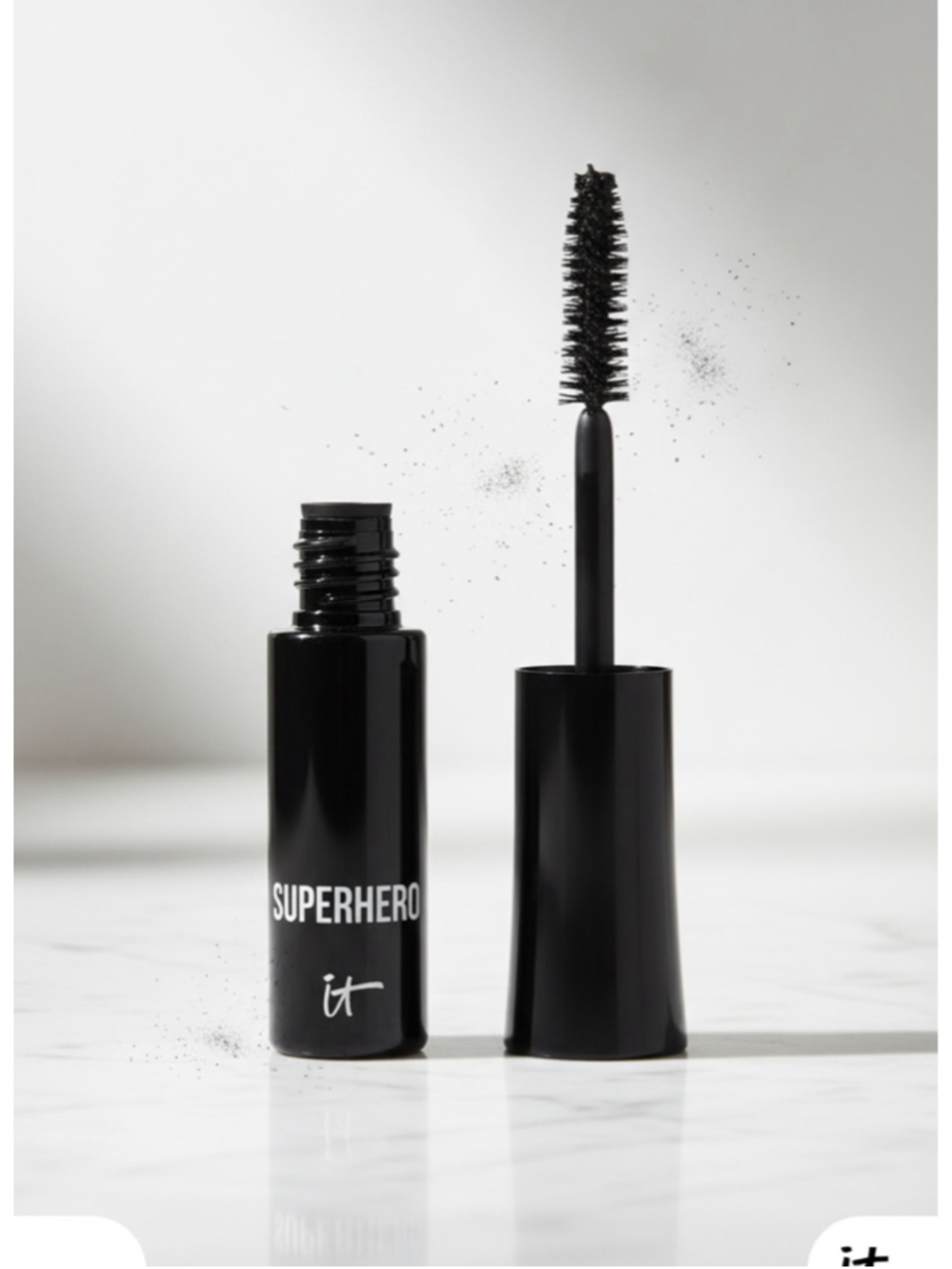 IT Cosmetics Superhero Mascara Travel Size 5ml Elastic Stretch Volumizing Black